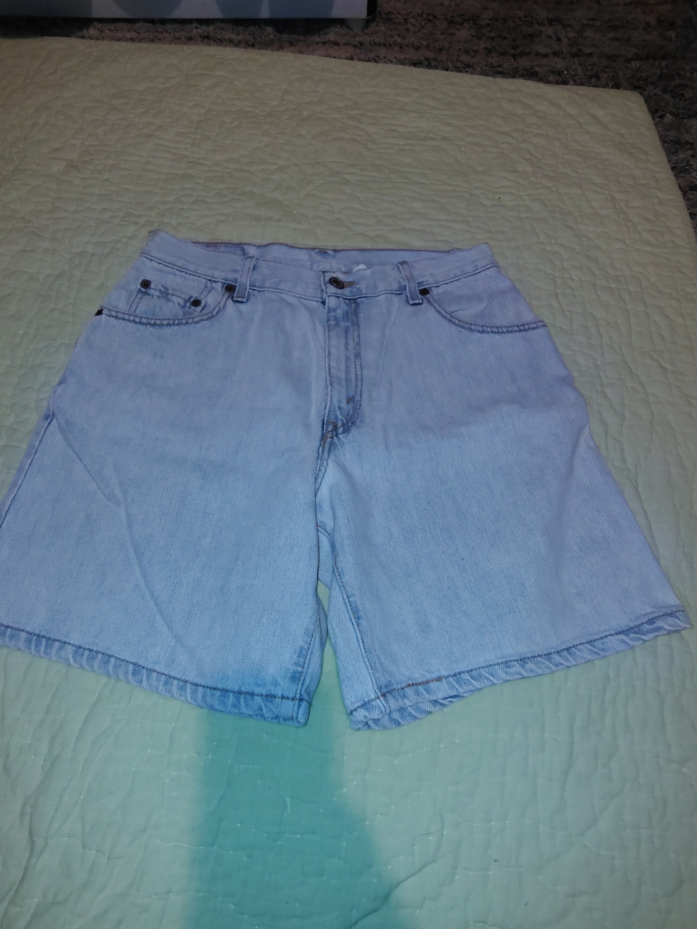 Levi's Light Blue Women's Denim Shorts